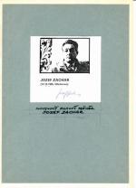 Autogram Jozef Zachar 