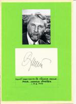 Autogram Ladislav Špaček