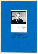 Autogram Josef Švagera
