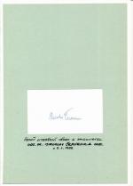Autogram Miroslav Červenka