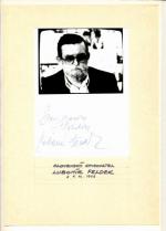Autogram Lubomír Feldek
