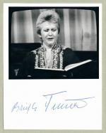 Autogram Brigita Šulcová