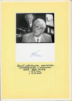 Autogram Jan Pixa