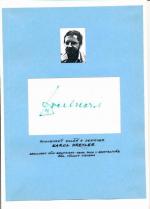 Autogram Karol Drexler