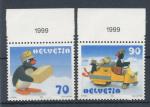 1999, Švýcarsko Mi - **1707/8
