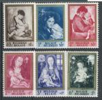 1961, Belgie Mi-**1258/63
