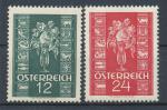 1937, Rakousko Mi-*658/9
