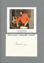 Jan Schneider nástrojář-kytarář