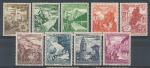 1938, Deutsches Reich Mi-(*)675/83