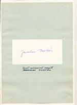 Jaroslav Dostál kreslíř