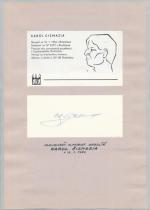 Karol Čizmazia kreslíř