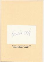František Mráz kreslíř