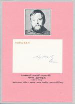 Ivan Lipták sochař - medailér