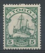 1909, Kolonie DR - Togo Mi - *21