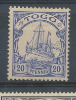 1900, Kolonie DR - Togo Mi - *10