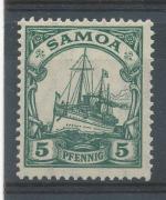 1915, Kolonie DR - Samoa Mi - *21