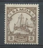 1915, Kolonie DR - Samoa Mi - *20