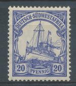 1906, Kolonie DR - Sudwestafrika Mi - *27