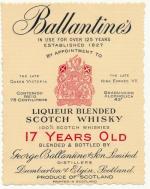 Ballantines Scotch Whisky