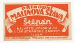 Malinová šťáva Štěpán Plzeň
