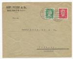 1929, Deutsches Reich, Dahlhausen - Vodňany, perfín