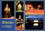 Břeclav v noci