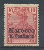 1900, Kolonie DR - Maroco Mi-*9