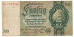 1933, Deutsches Reich, 50 Reichsmark s.W