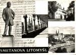Litomyšl - socha B. Smetany