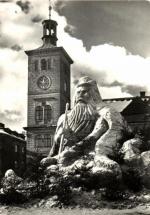 Jilemnice - socha Krakonoš