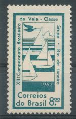 1962, Brazílie  Mi-**1019