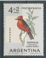 1963, Argentina Mi -**830 ptáci