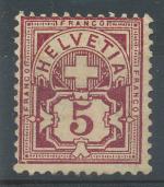 1882, Švýcarsko Mi- *52Y