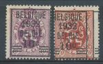 1932, Belgie Mi- (*)322/3