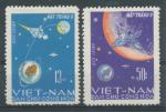 1966, Vietnam Mi-(*)448/9 kosmos