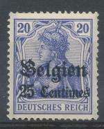 1914, DBZ Belgie Mi-*4