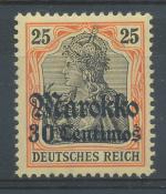 1911, Kolonie DR - Maroco Mi - *50