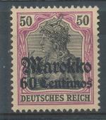 1911, Kolonie DR - Maroco Mi - *53