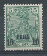 1900, Kolonie DR - Turecko Mi - *12II