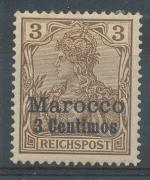 1900, Kolonie DR - Maroco Mi-*7
