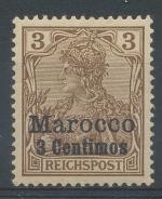 1900, Kolonie DR - Maroco Mi-*7