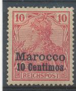 1900, Kolonie DR - Maroco Mi-*9