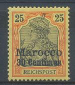1900, Kolonie DR - Maroco Mi-*10