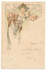 Alfons Mucha litografie