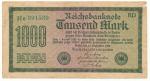1922, 1000 Marek s. He
