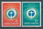 1972, OSN - USA Mi - **249/50