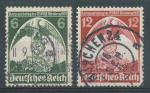 1935, Deutsches Reich Mi - 586/7