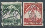 1935, Deutsches Reich Mi - 586/7