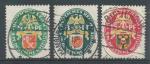1929, Deutsches Reich Mi - 430/32