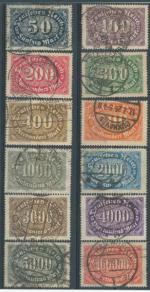 1922, Deutsches Reich Mi-246/57